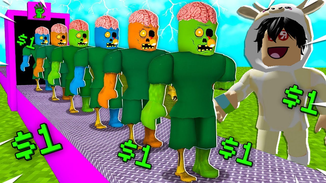 ROBLOX'TA KENDİ ZOMBİ ORDUMU ÜRETİYORUM!!
