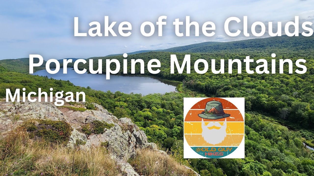 Old Guy Hikes Lake of the Clouds, Porcupine Mountains, Michigan Aug 28 2023