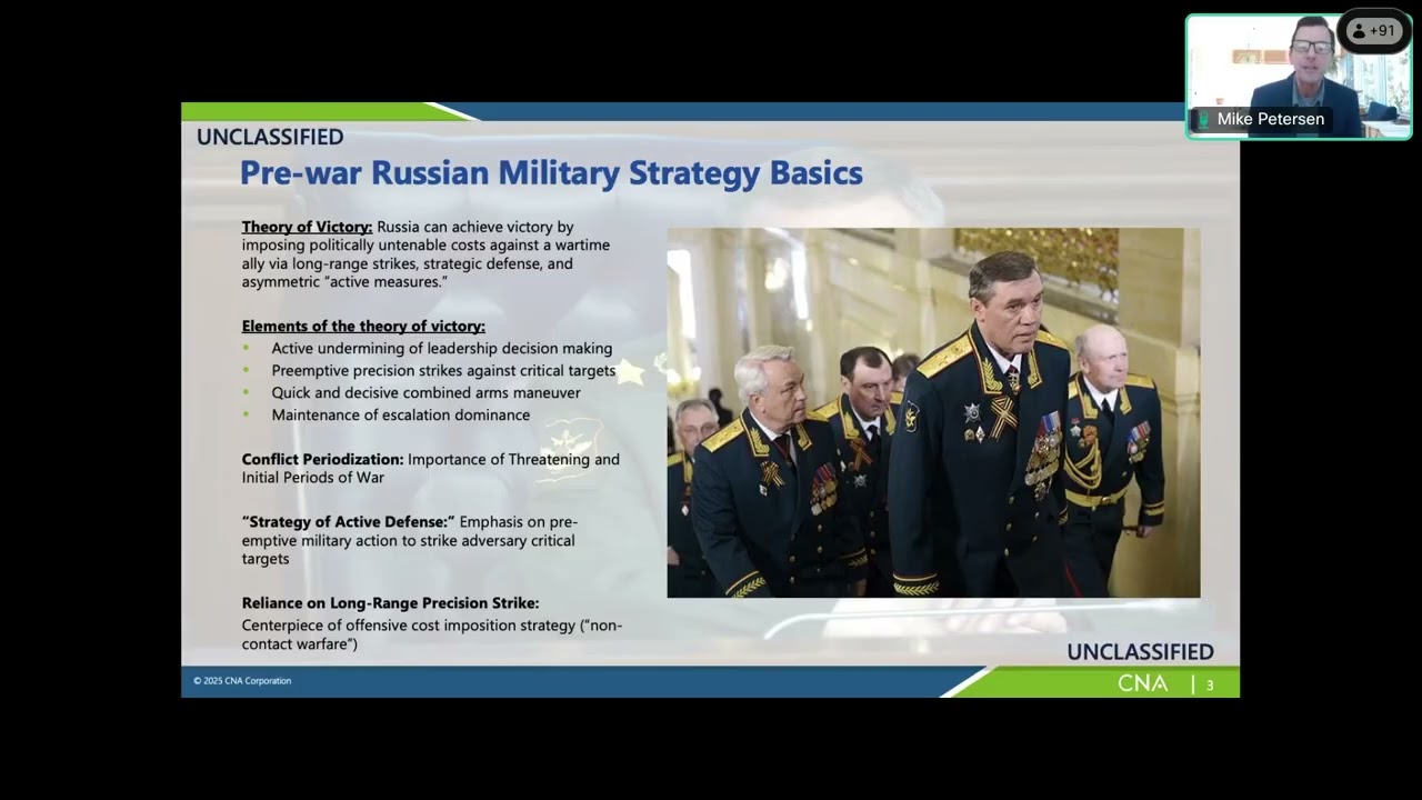 CGSR | Innovation or Stasis? Russian Military Strategic and Operational Thinking Since 2022