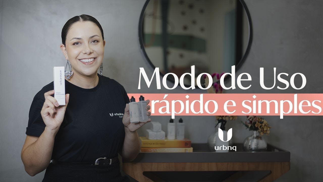 Modo de uso da Tintura Urbanique | Rápido e Simples