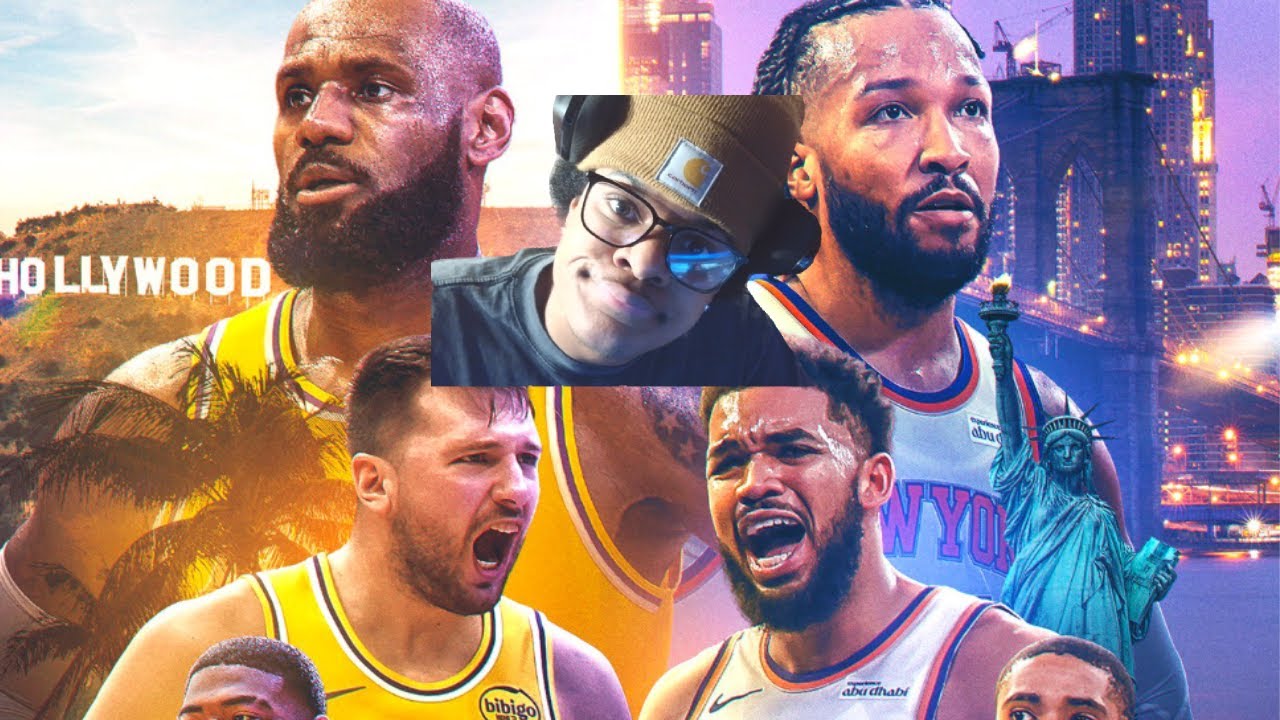 WOW..... LAKERS VS KNICKS HIGHLIGHTS REACTION FEEL ME