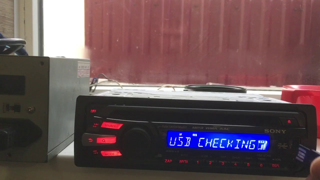 Sony CDX-GT35U