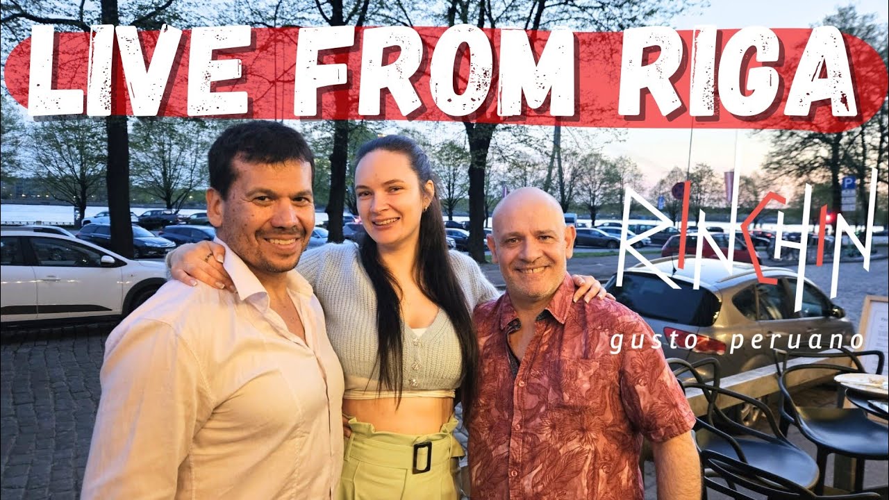 Justin Eastern Europe is live with other expats in Riga