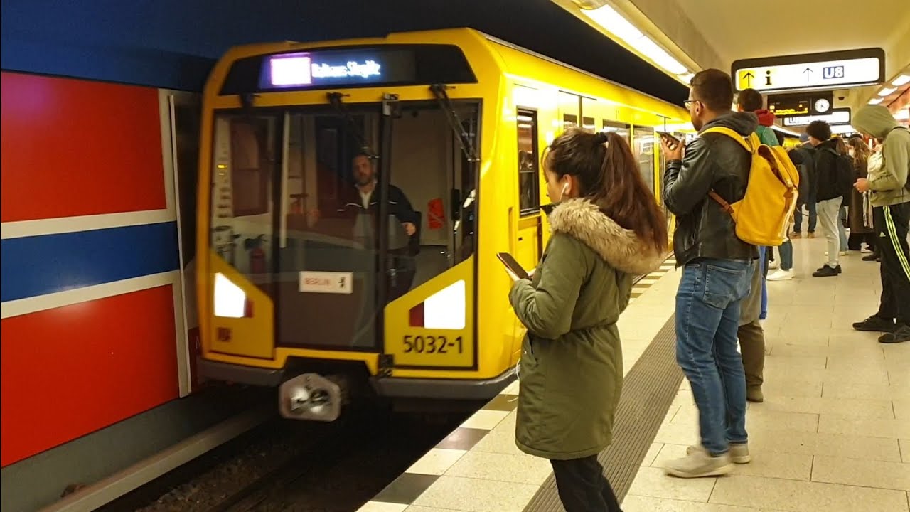 U-Bahn Berlin|Mitfahrt im H01 auf der U9 von Osloer Straße bis Rathaus Steglitz