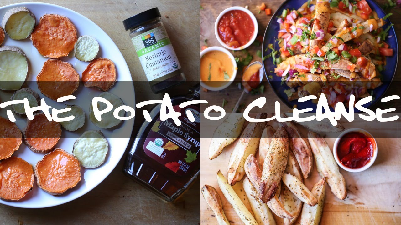 What I Ate On The Potato Cleanse In 60 Seconds