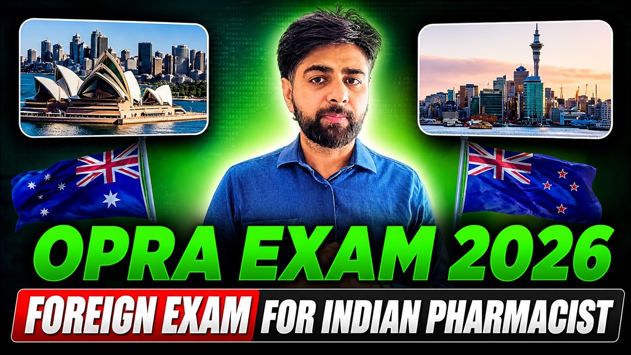 OPRA Exam 2026 for Indian Pharmacists | Australia Pharmacy Pathway Step by Step Guide 2026