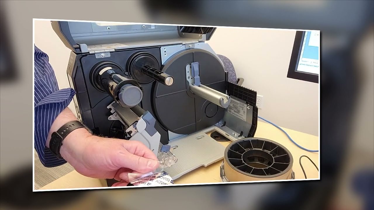 SATO CL4NX - Brady Alloy RFID Tag Installation