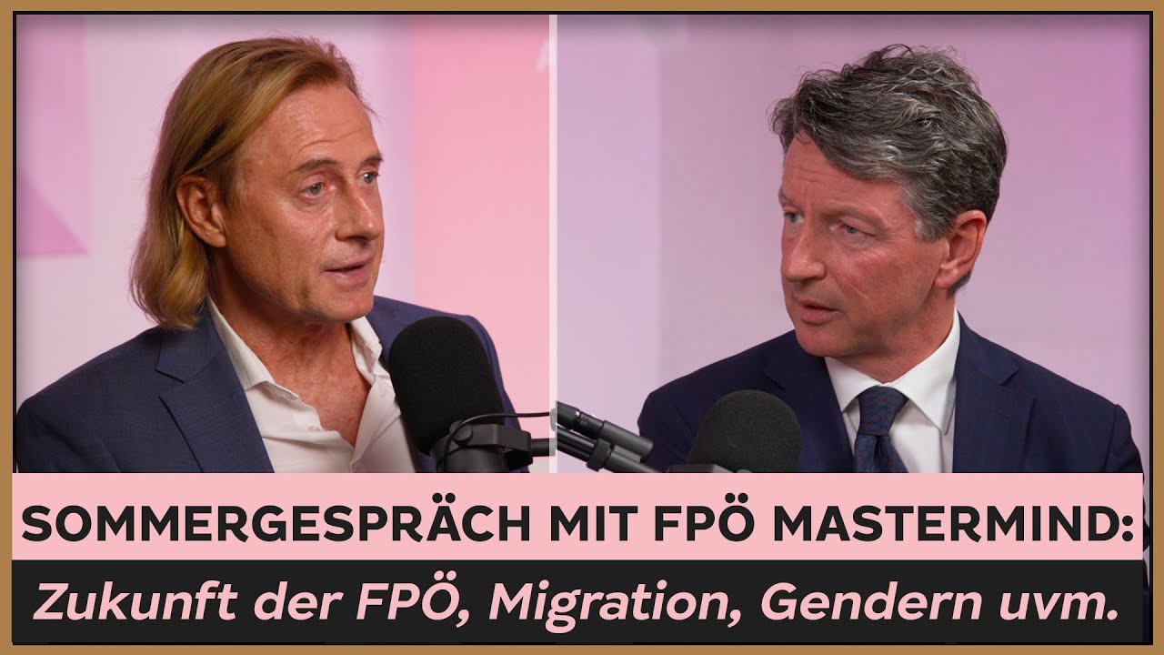 Sommergespräch mit FPÖ Mastermind Norbert Nemeth: Zukunft der FPÖ, Migration, Gendern uvm.
