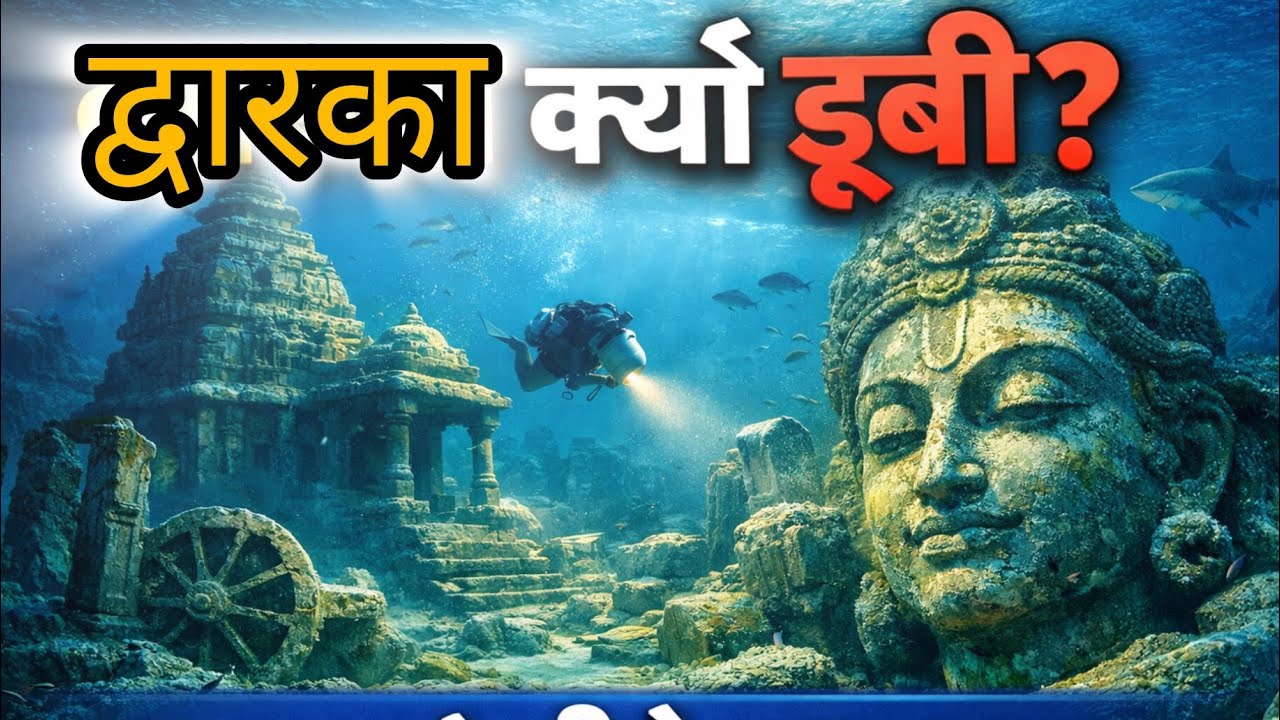 द्वारका का रहस्य: भगवान कृष्ण की नगरी समुद्र में क्यों डूबी? |Bhakti Amriit |