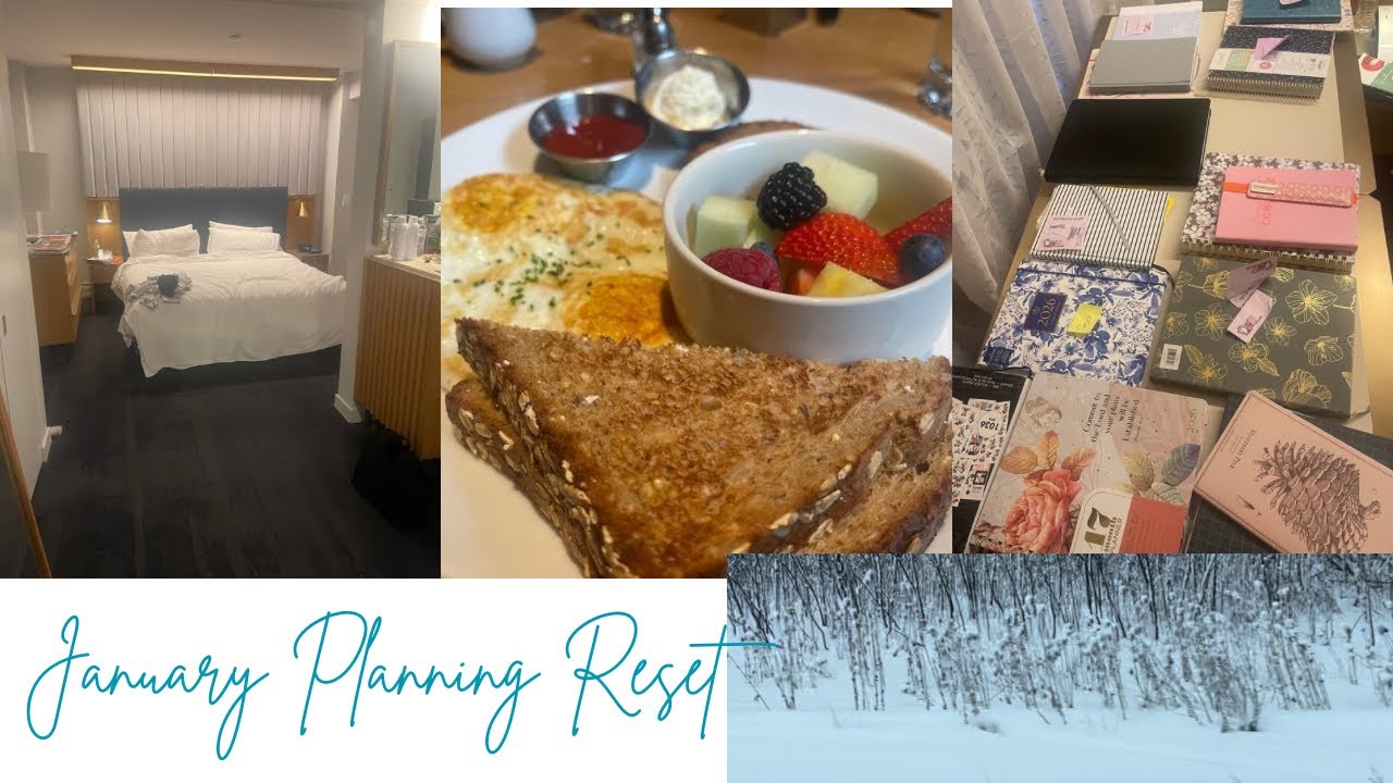 Monthly Planning Retreat: Hotel Stay, Brain Dump & Local Foodie Fun ❄️