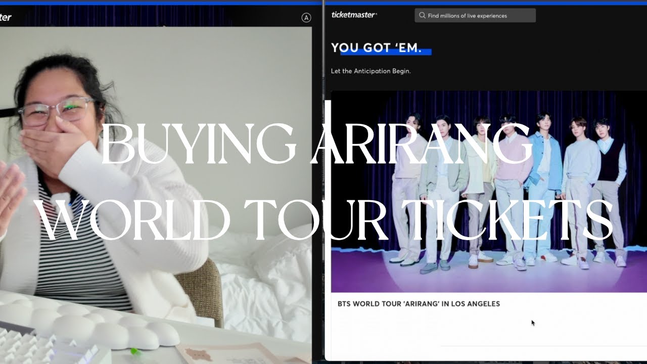 BUYING ARIRANG WORLD TOUR TICKETS (BTS)