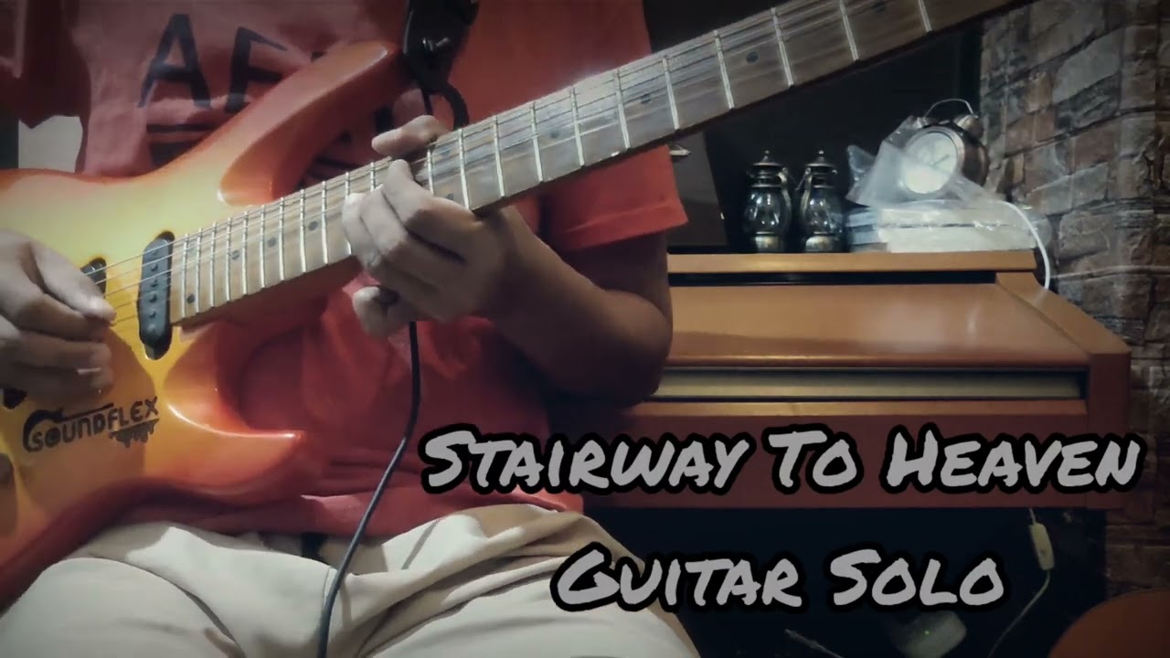 Stairway To Heaven - Led Zeppelin | Guitar solo tutorial | With TAB!