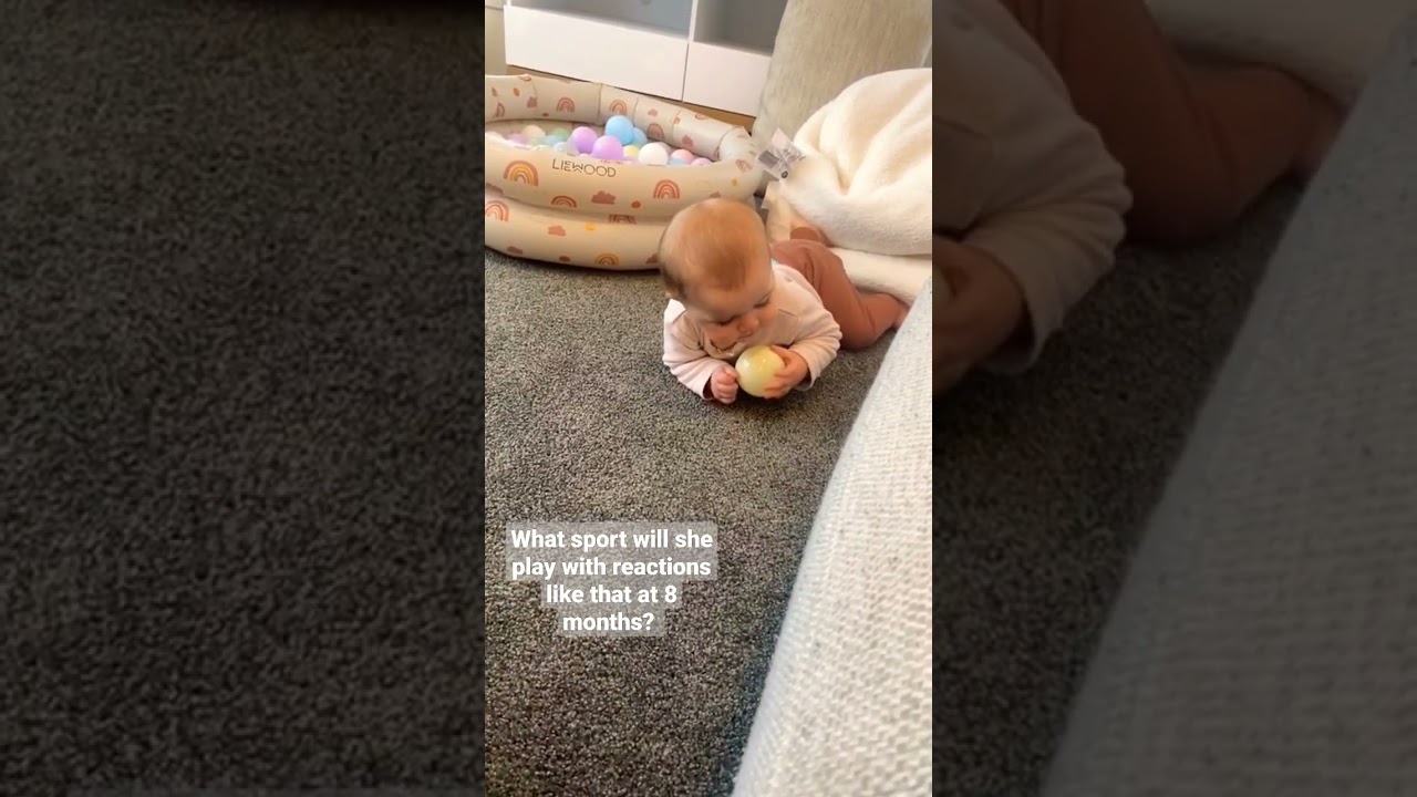 Crazy reaction from 8 month old Baby