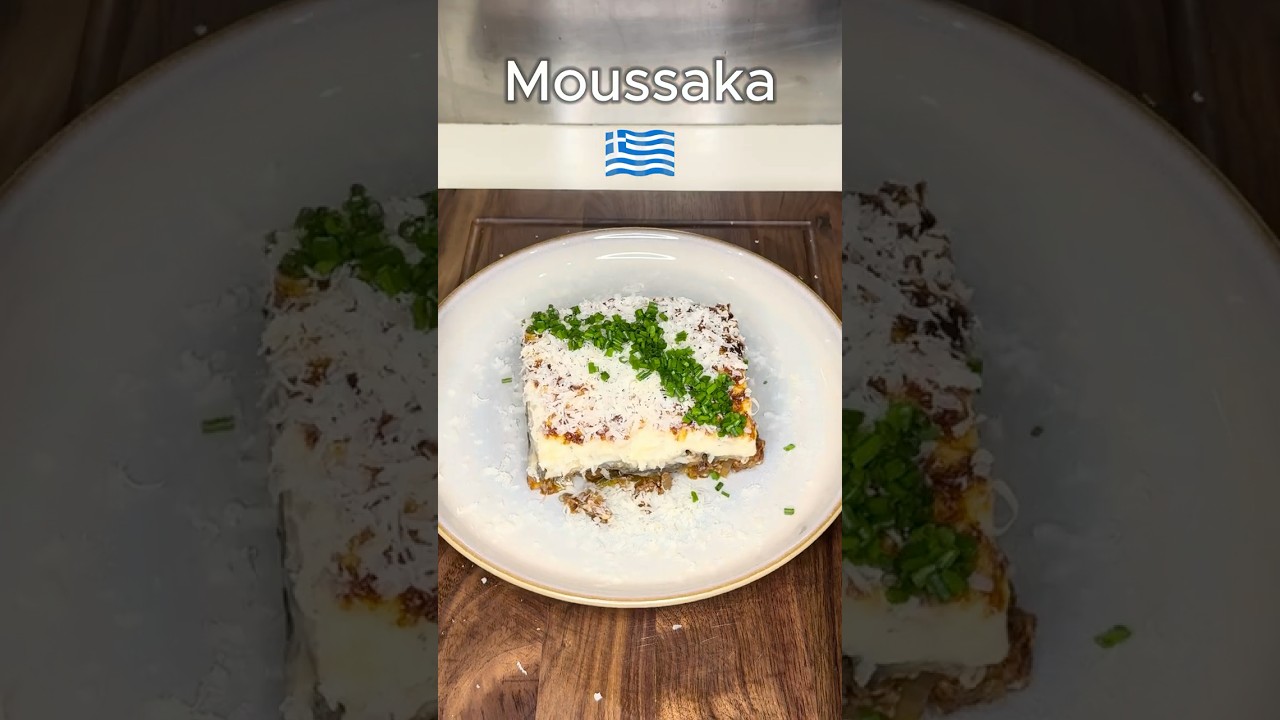 Moussaka 🇬🇷 ❤️ #moussaka #greekfood #anotheregyptiancook #recipesaroundtheworld #greece