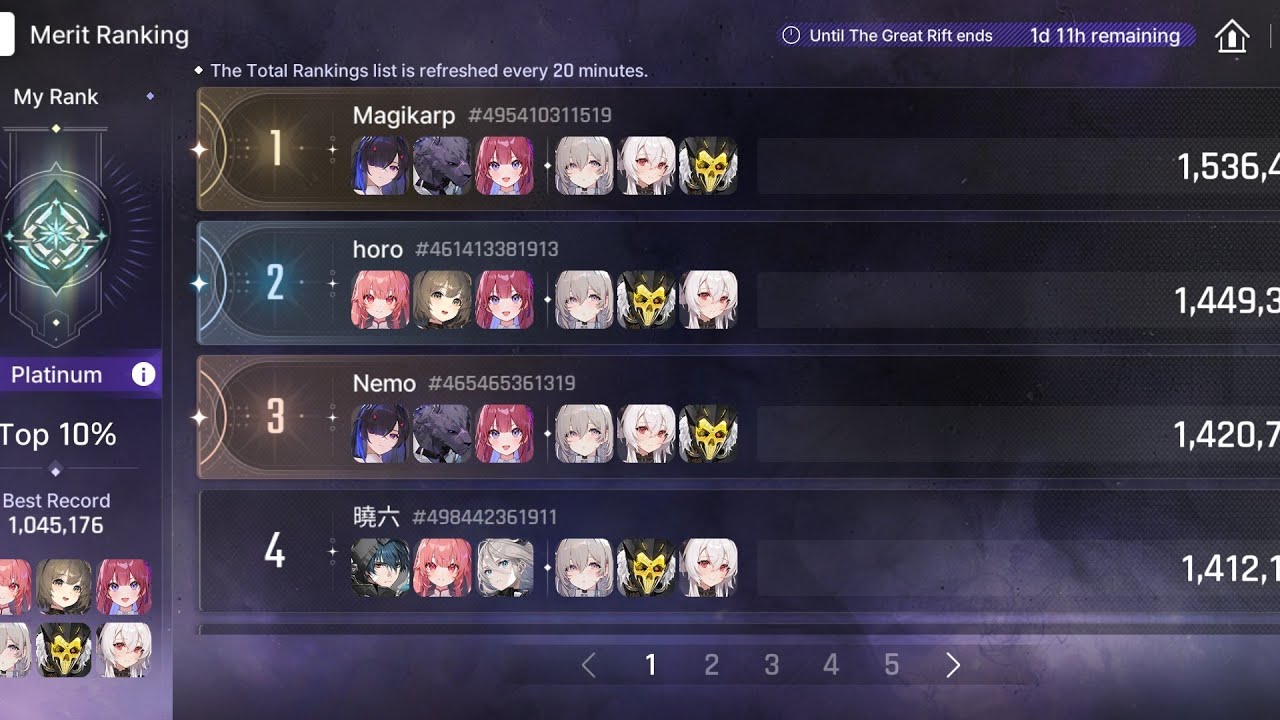 ||Chaos zero nightmare|| Season 1 great rift Top 10% run