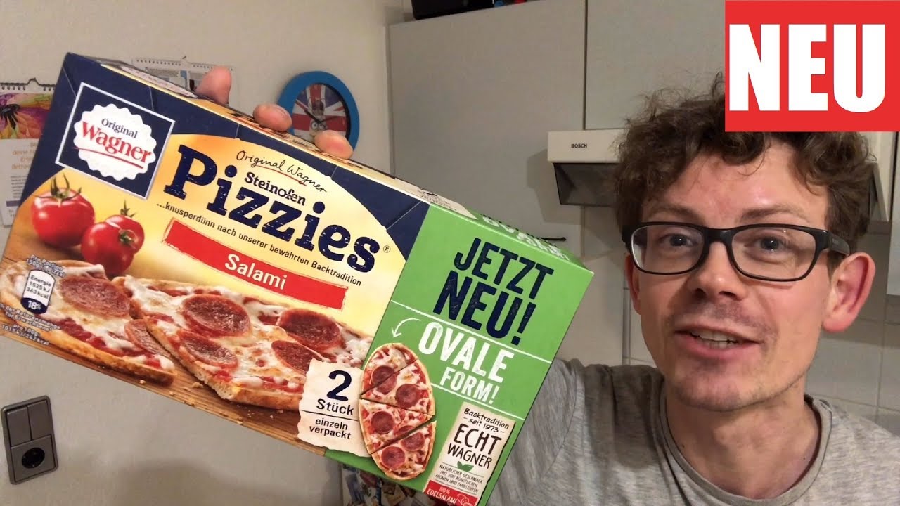 Wagner Steinofen Pizzies Salami in ovaler Form Geschmack Kalorien Preis