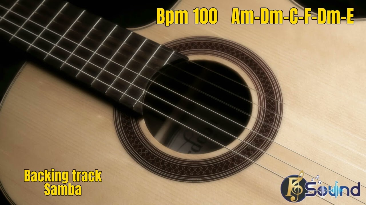 ​Samba Backing Track (Am) 100 BPM | عزف سامبا باكنج تراك | Samba Oefentrack