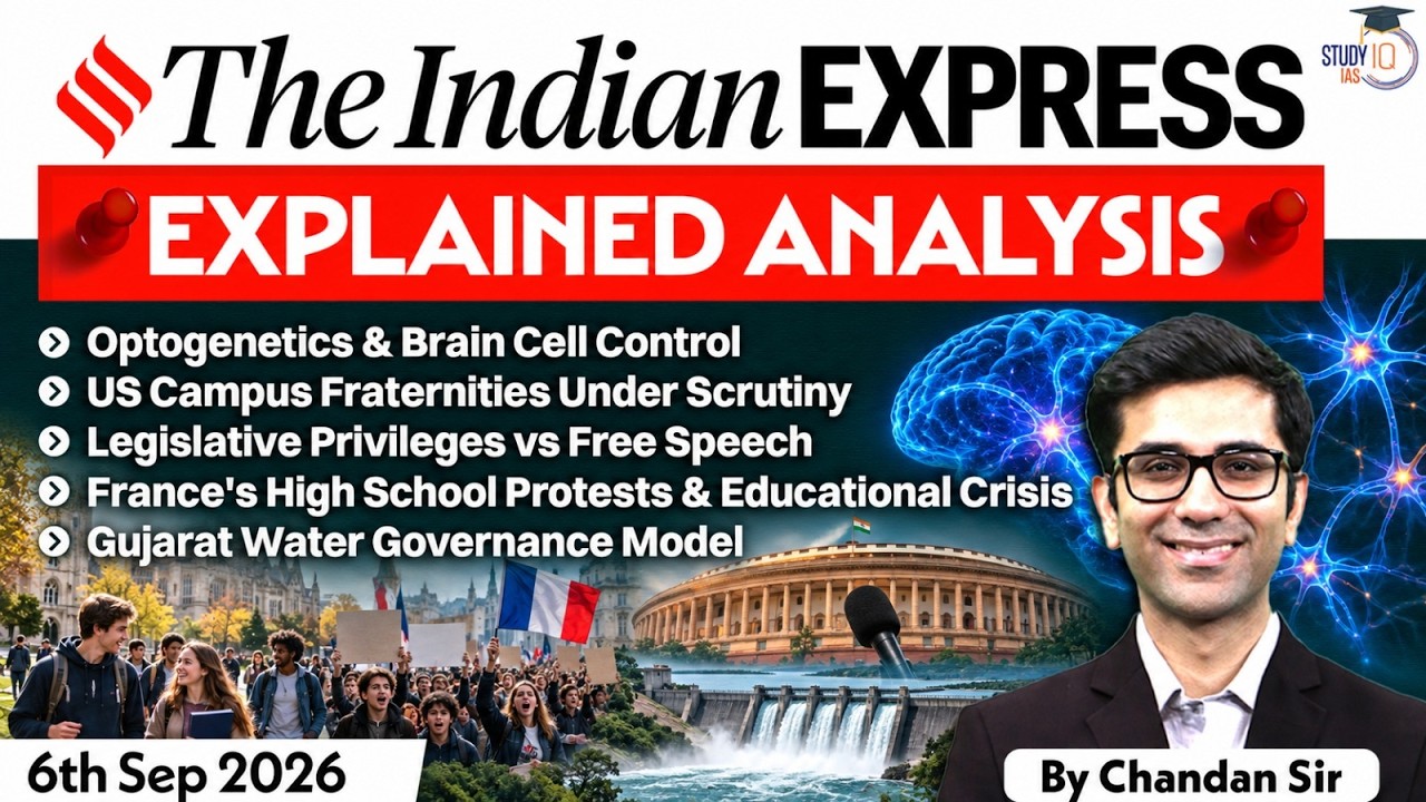 The Indian Express Newspaper Analysis | 6 October 2026 | UPSC Current Affairs |PIB |StudyIQ