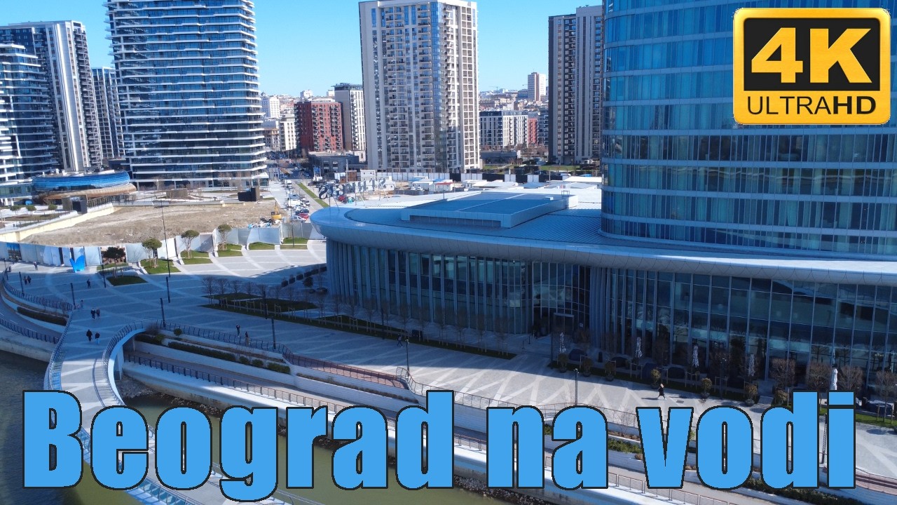 Beograd na vodi - dron snimak (Kula, Riviera, Perla, Bella, Dolce, Bonaca, Nota, Rima)