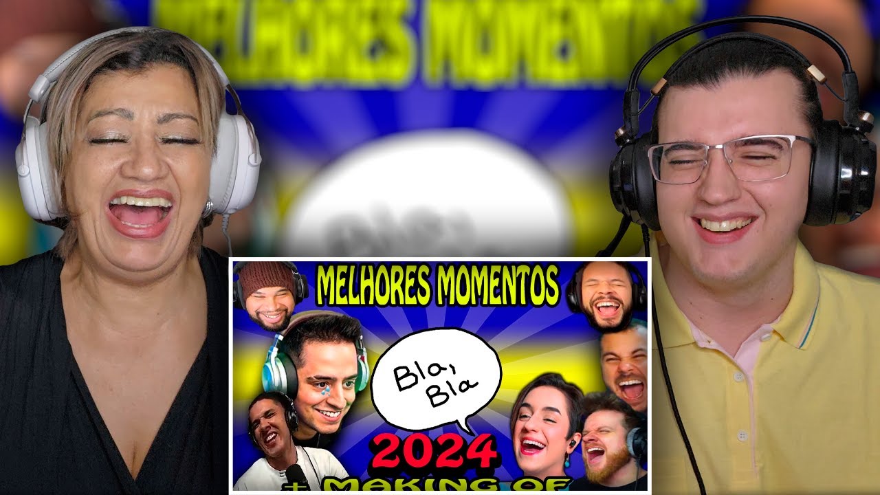 🔴 Melhores Momentos 2024! Ft. Reacters + MAKING OF! [@FaladeTudo] *REACT*
