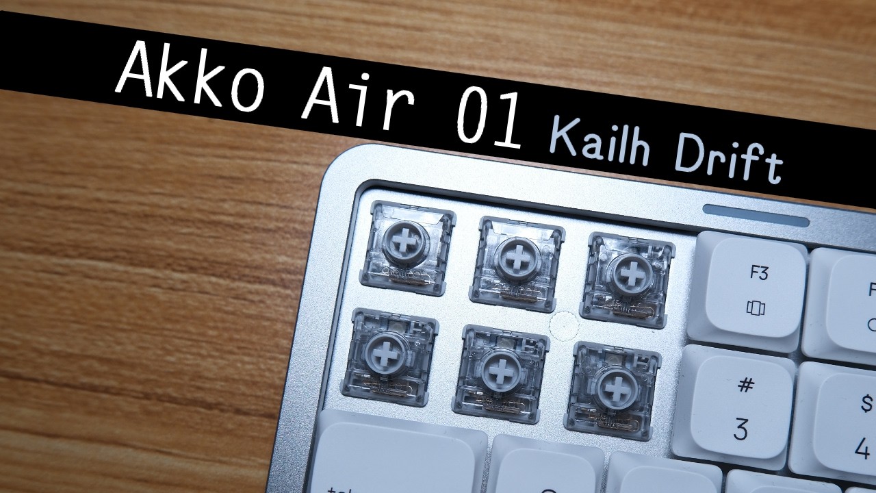 Akko Air 01 (Kailh Drift) | Kr&oacute;l niskiego profilu!