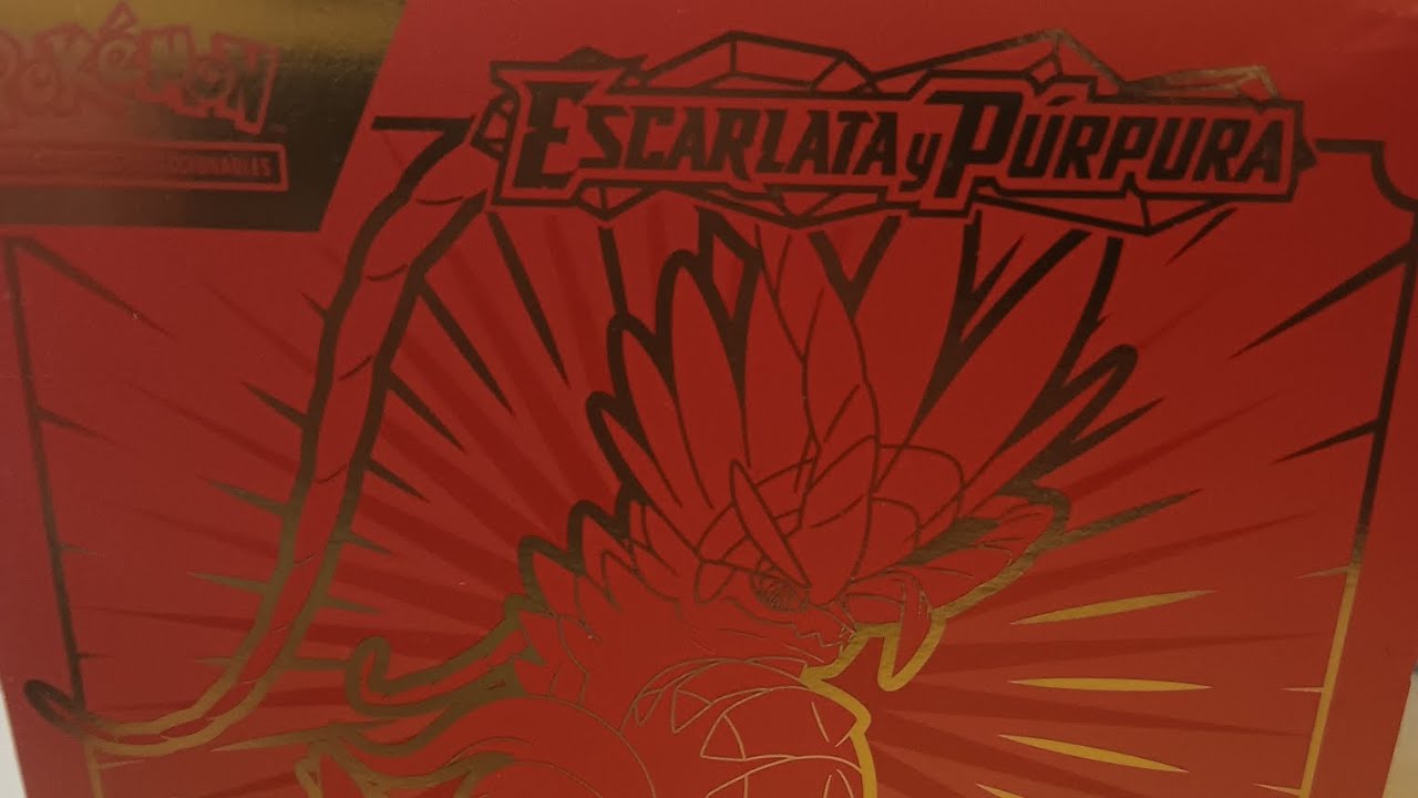 Caja entrenador élite de escarlata y pulpura (horrible)
