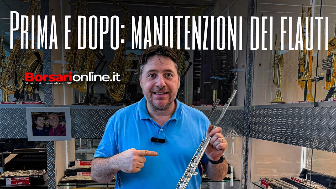 Manutenzione, pulizia e registrazione del vostro flauto traverso a cura di borsarionline.it