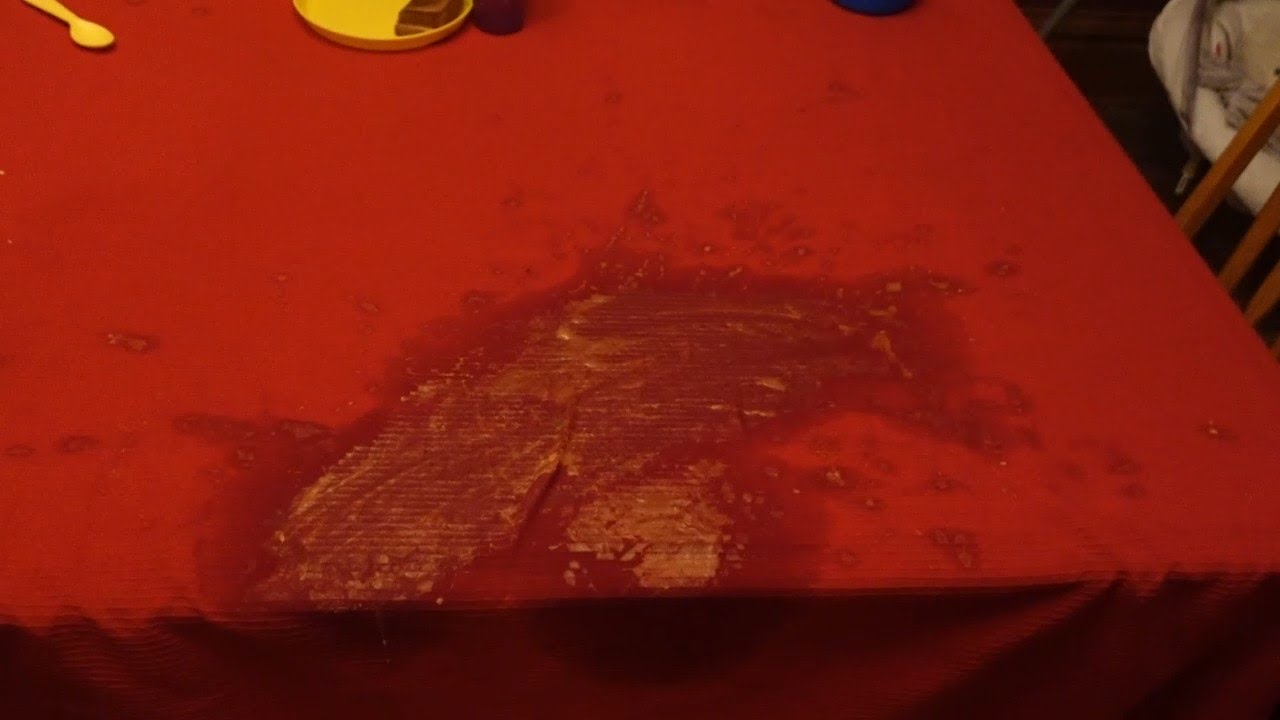 Toddler Soup Mess