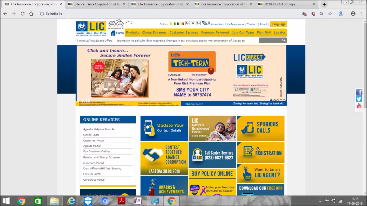 LIFE INSURANCE CORPORATION (LIC ) ASSISTANT NOTIFICATION 2019