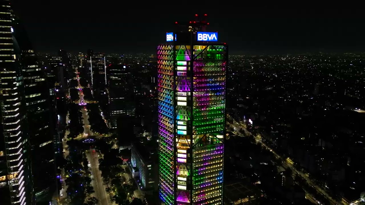 Iluminación Torre BBVA - Art Week 2026
