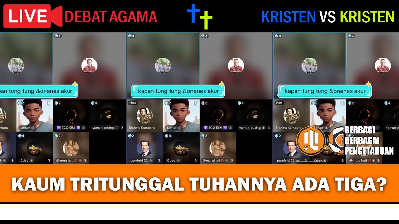 DEBAT KRISTEN VS KRISTEN - ONENESS VS TRITUNGGAL: 1 KOR 8:6 : HANYA SATU TUHAN/THEOS YAITU BAPA SAJA