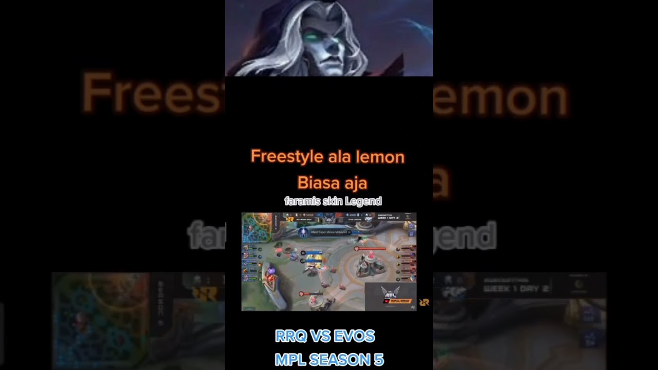 freestyle terbaik sampai saat ini faramis lemon #shorts #lemon