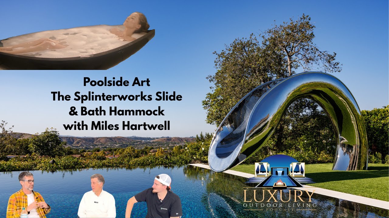 Poolside Art The SplinterWorks Slide & Hammock Bath