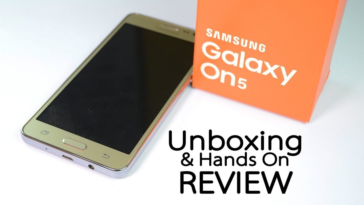 Samsung GALAXY ON5 2017 Unboxing & Hands on Review