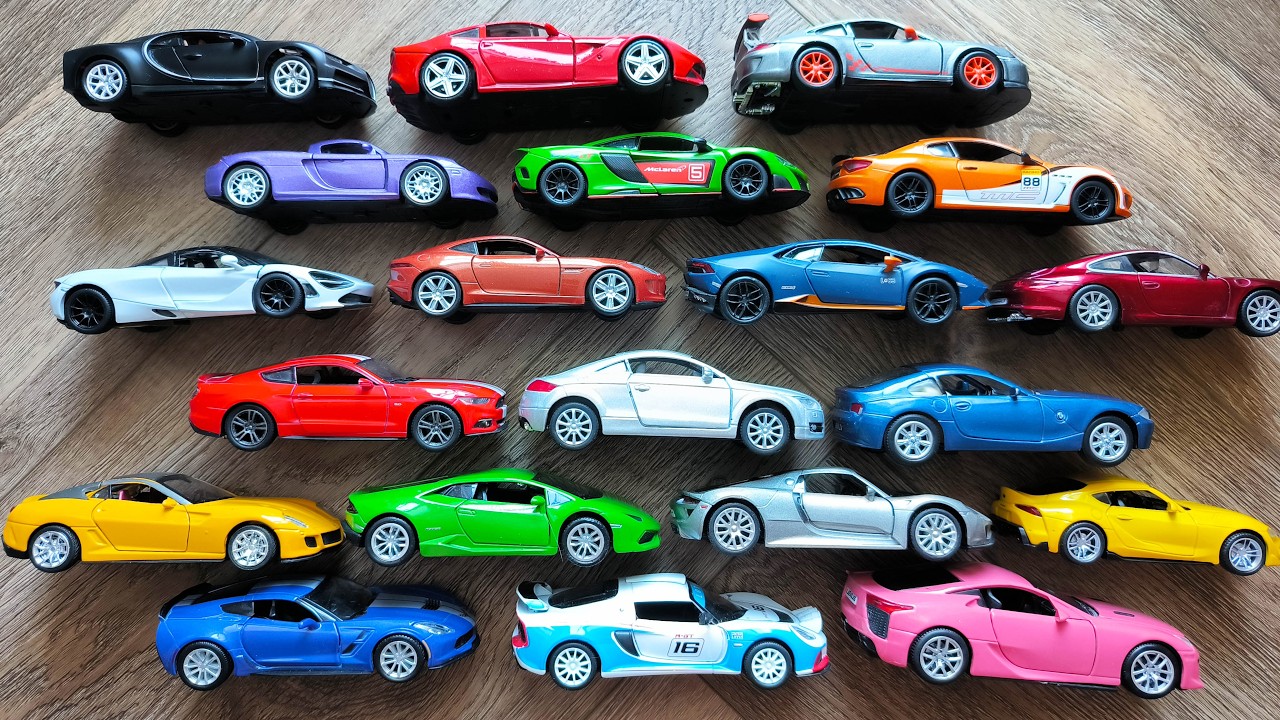 Sport Cars Collection: Bugatti, Porsche, Lotus, McLaren, Ferrari, Lamborghini, BMW