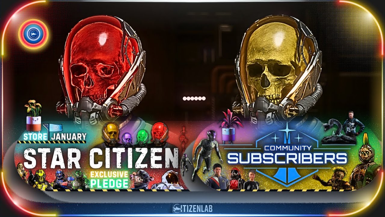 Star Citizen Subscriber & Exclusive Store January 2026🩻Conversions Azreal Collection 🛒 #StarCitizen
