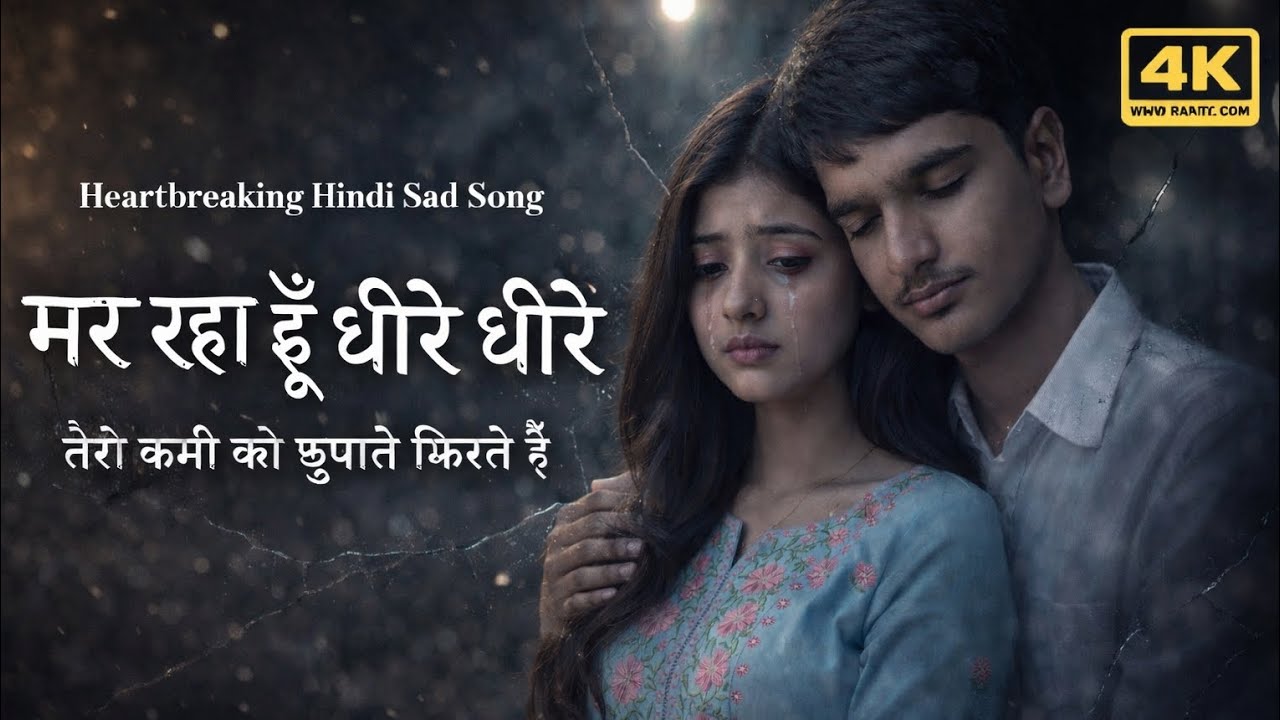 मर रहा हूँ धीरे-धीरे | Heart Touching Hindi Sad Song 2026 💔 | New Breakup Song | Emotional Love Song