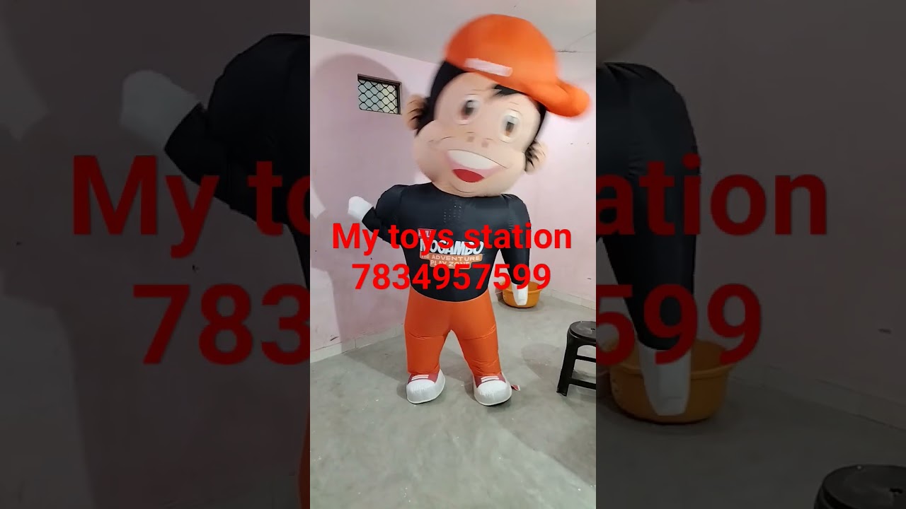 low cost me achhi advertising balloon #inflatable #advertising #costume #funny #shortvideo #balloon