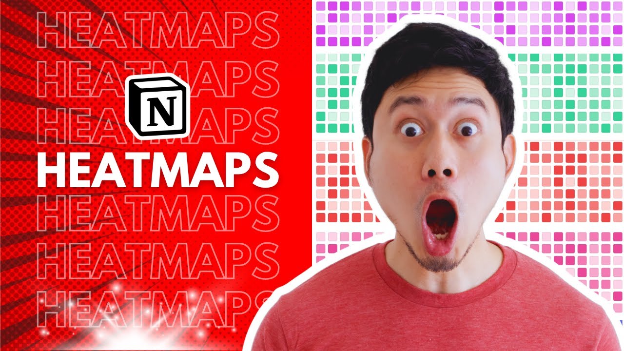 Heat Maps in Notion, Whaaat?! | Colorful Aesthetic Notion Templates Design