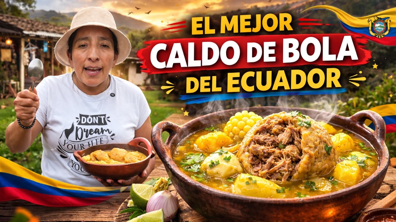 Puro sabor de hogar: ¡El Caldo de Bola perfecto!