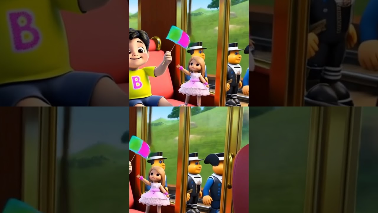 Toy Train Express here we go! Across the land! 