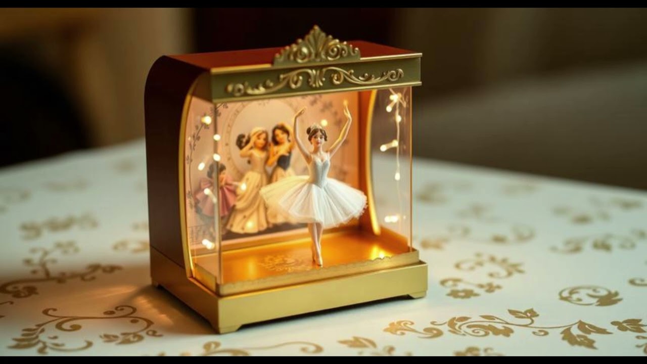 Old-Fashioned Music Box | Soft Monophonic Melody | Pure Single-Tone Lullaby