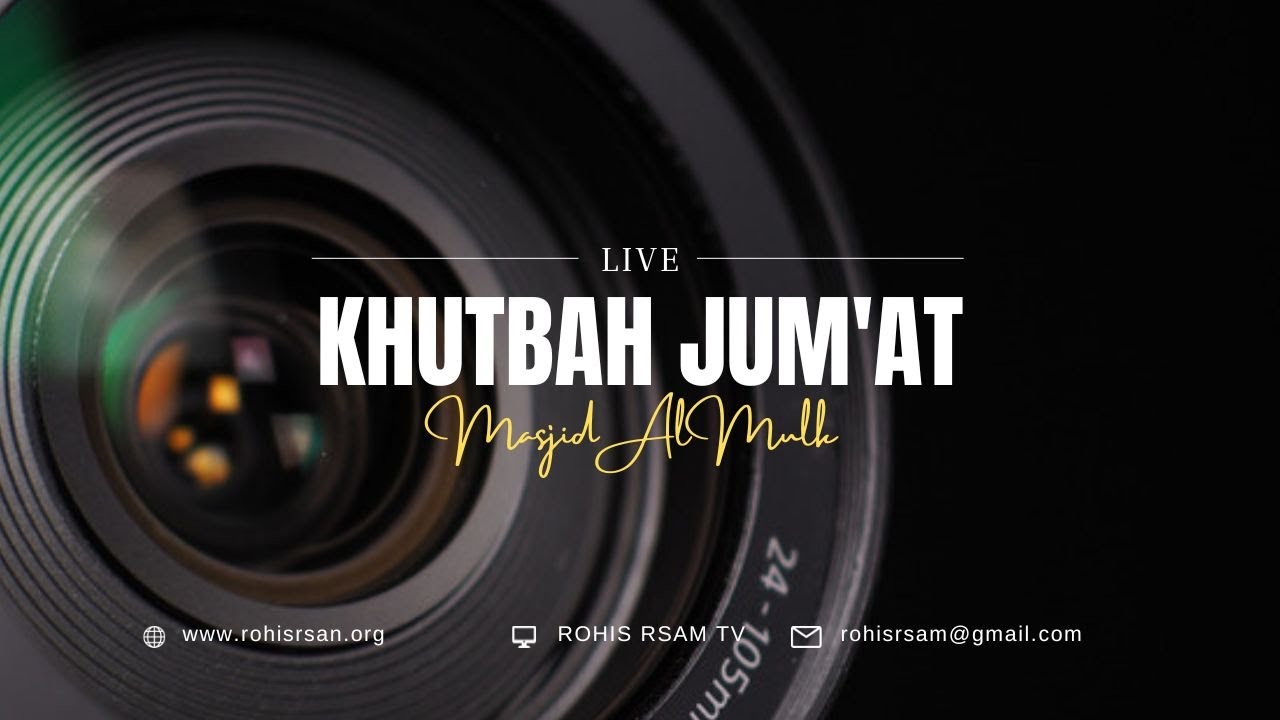 🔴[LIVE]  Khutbah Jum'at ||