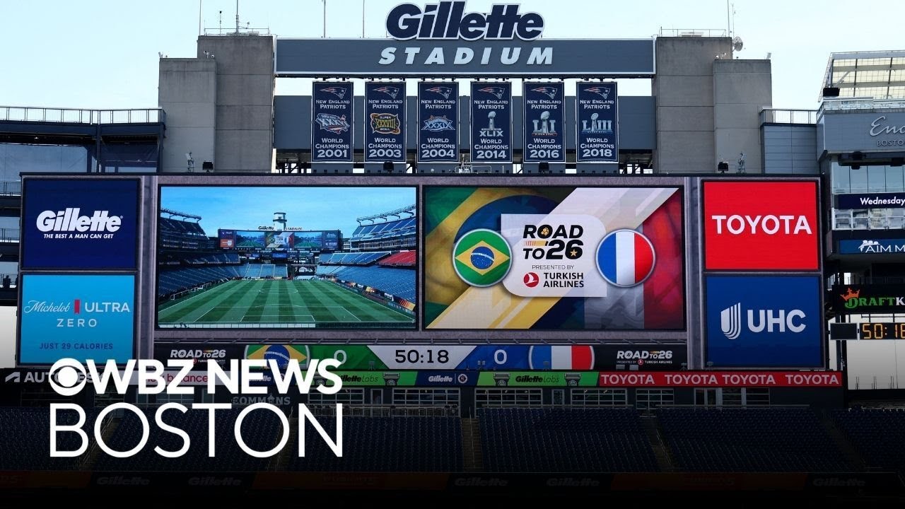 Gillette Stadium set to host 2026 World Cup friendly
