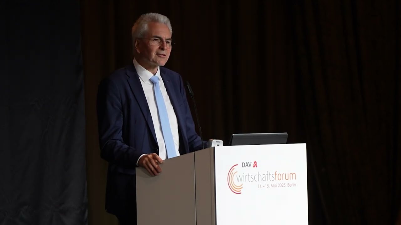 Hubmann auf dem DAV-Wirtschaftsforum: 