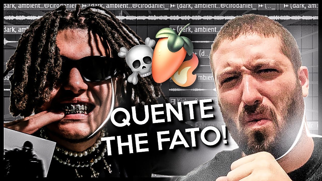 COMO FAZER MELODIAS DARK PRO TCHELO E DEREK (TRAP THE FATO) 💀 Samplemaking FL Studio