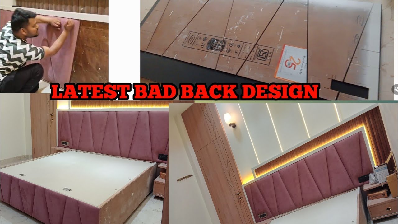 How To Make Bad Back Design//Latest bad back designed #furniture #wayral_video #tending #sofadesigns