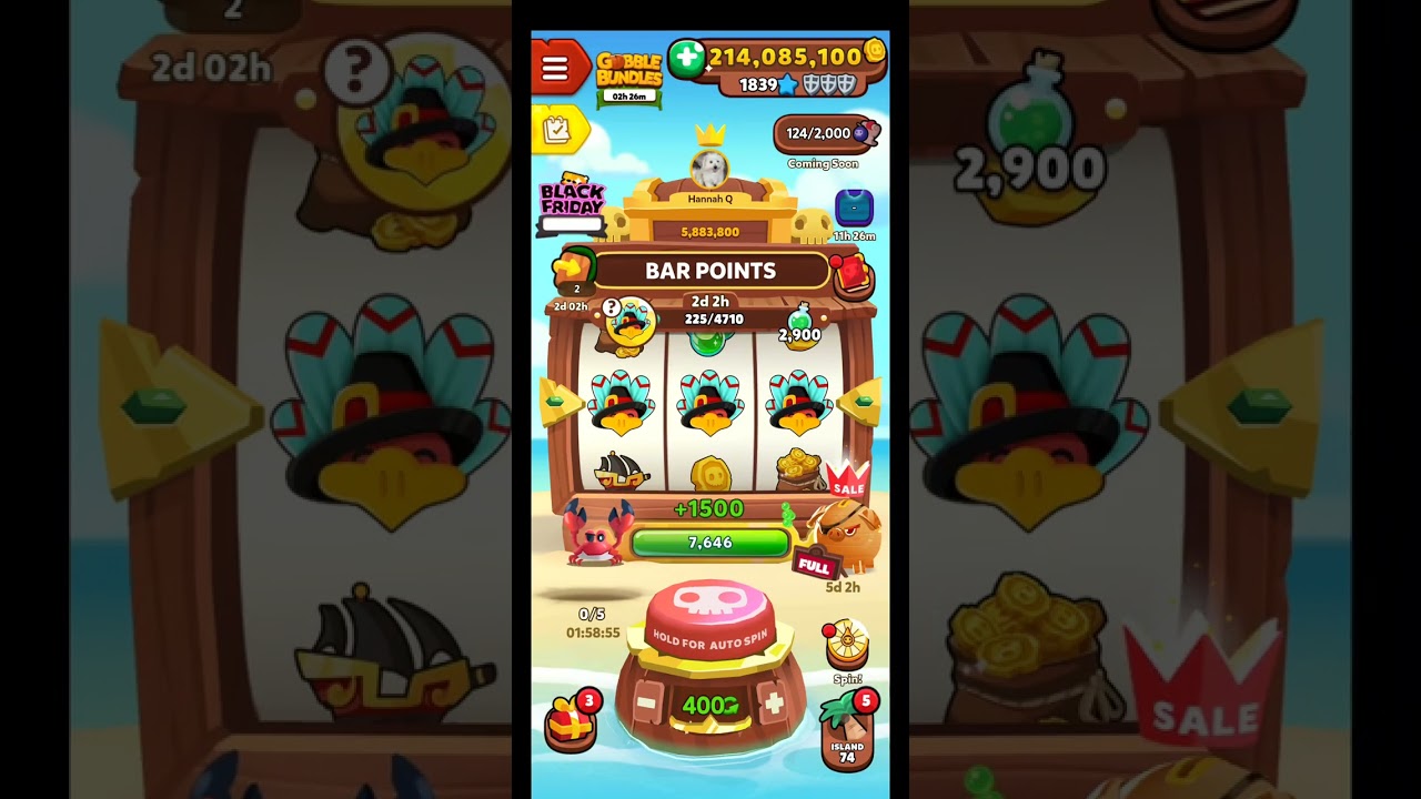 PIRATE KINGS DAY 24 I WIN 4 2M With X400 BETS!