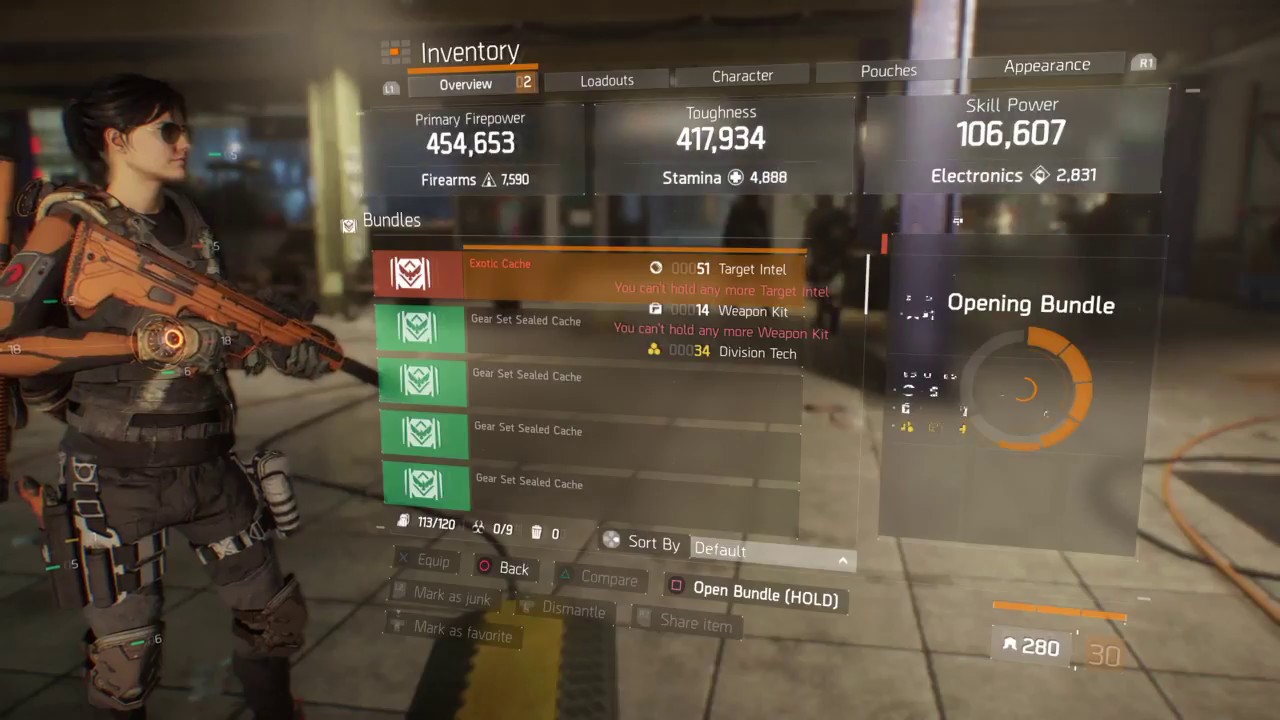 Tom Clancy's The Division - GOT MDR AND CLASSIFIED GEARS!!