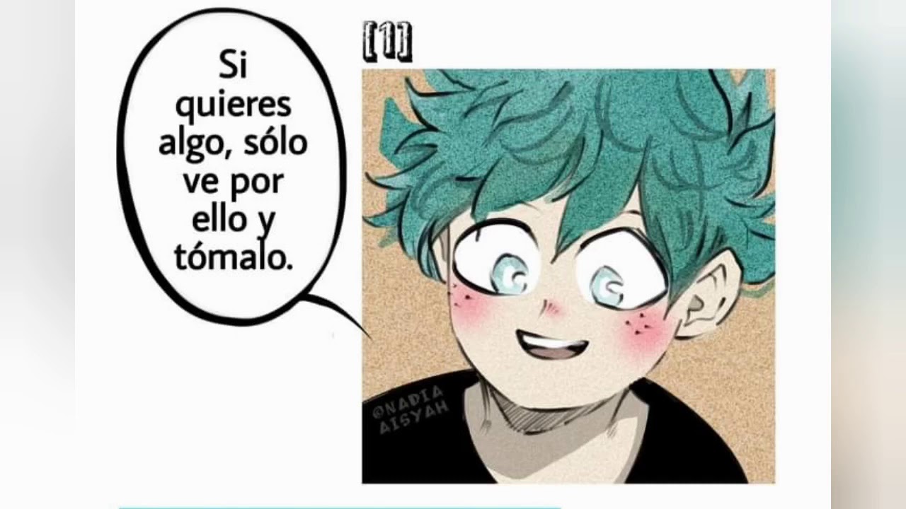 mini cómics izuocha (bnha) deku x uraraka